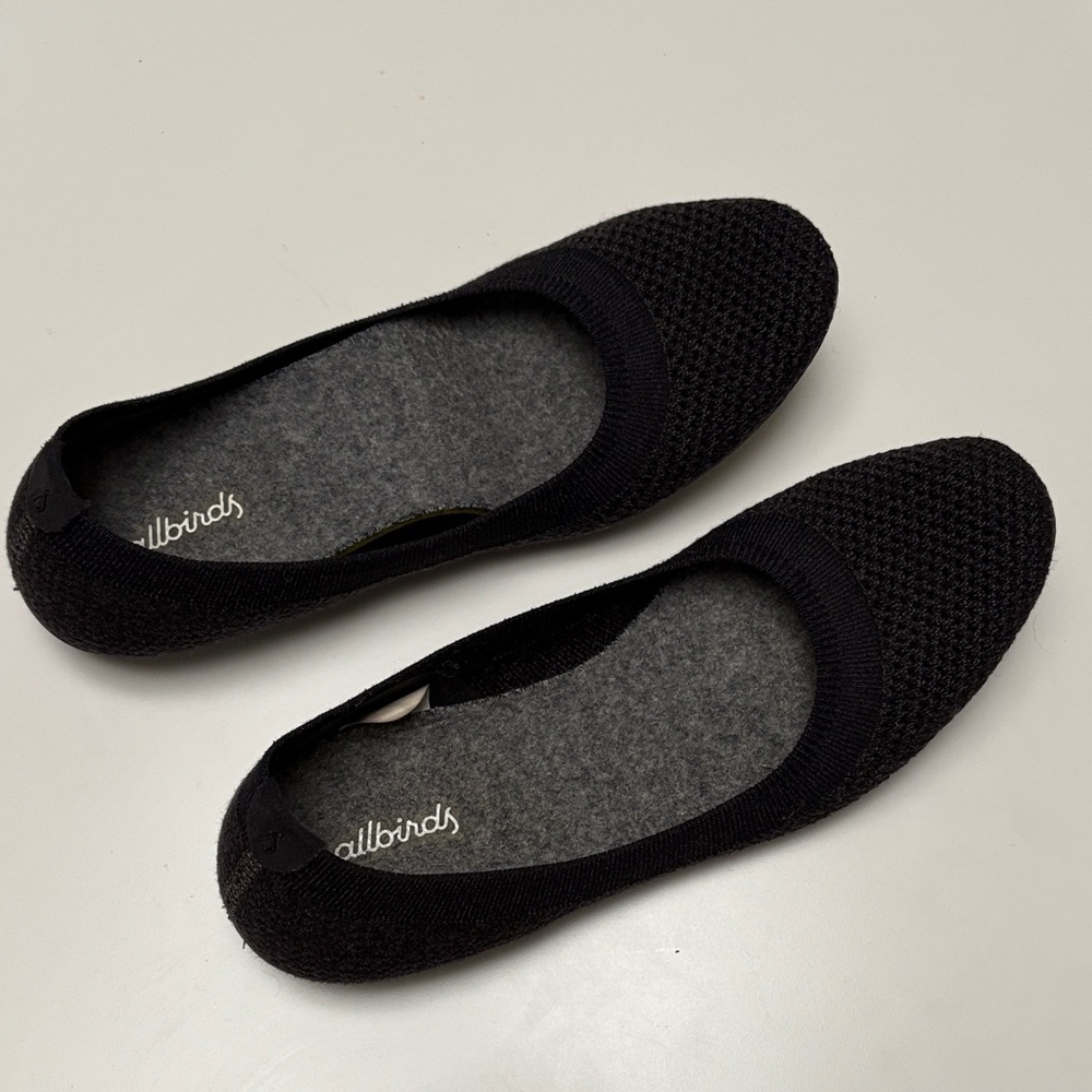 Allbirds Women's Black Knit Flats